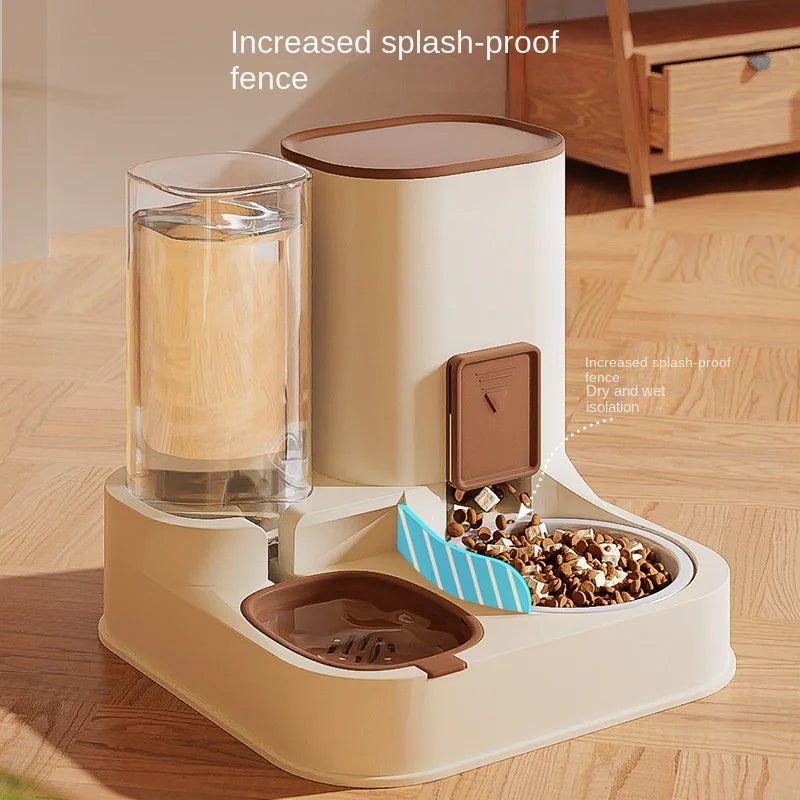 Large Capacity Automatic Cat Dispenser – Dry & Wet Separation Feeder