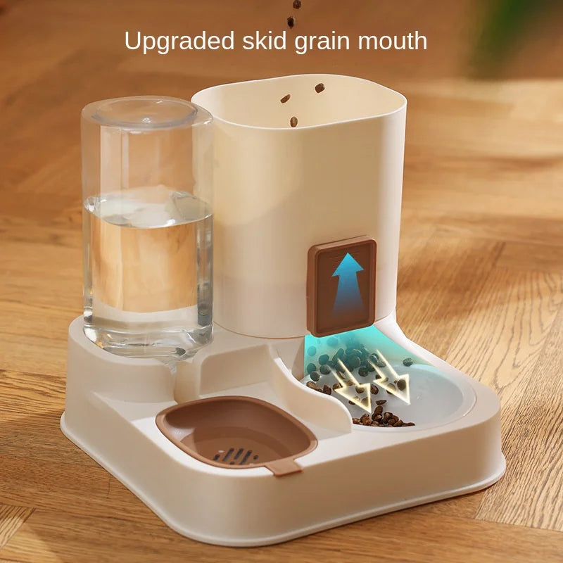 Large Capacity Automatic Cat Dispenser – Dry & Wet Separation Feeder