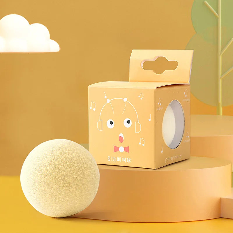 Smart Interactive Cat Toy – Automatic Rolling Electric Ball for Indoor Kitten Play & Training
