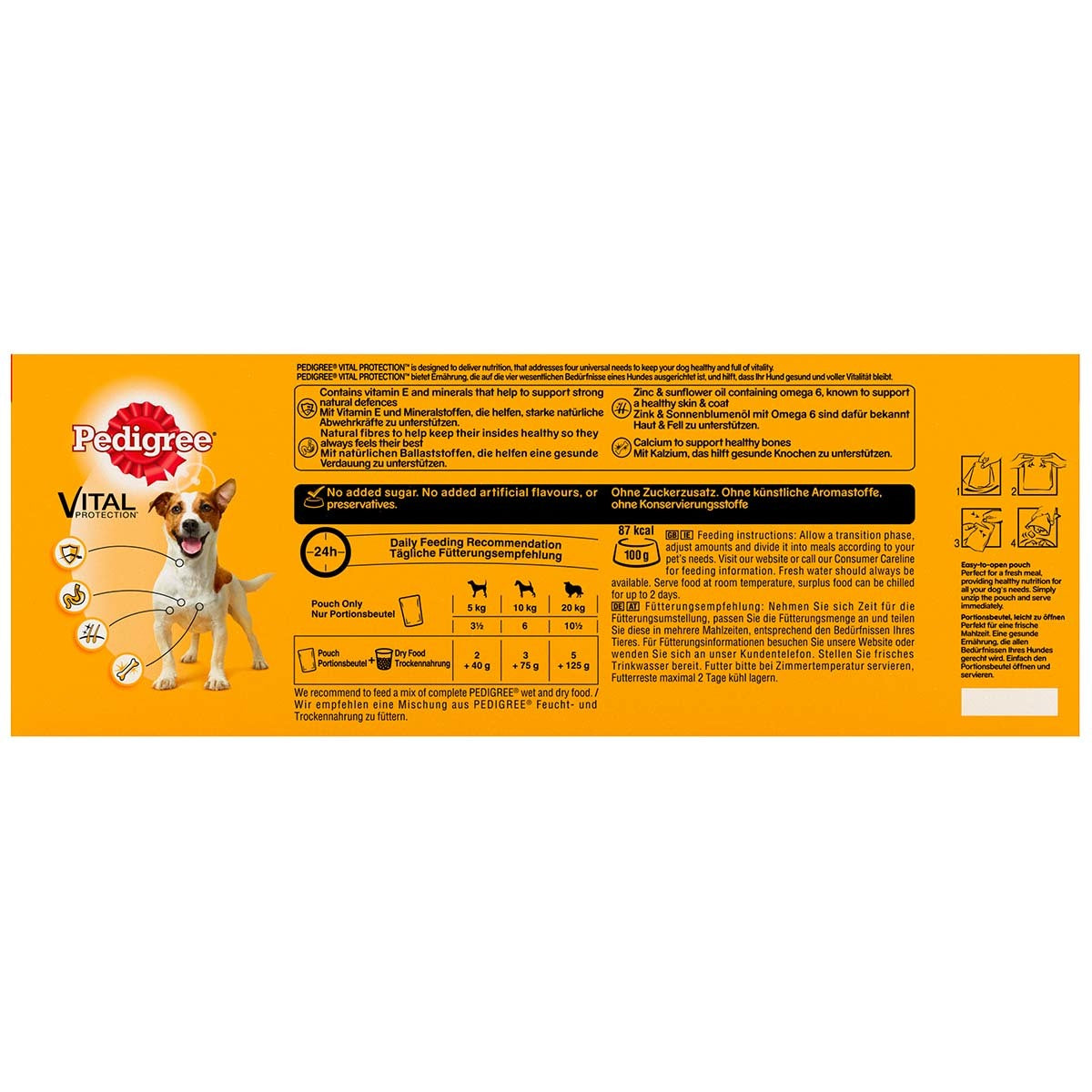 Pedigree Variety Pouches, 40 X 100G
