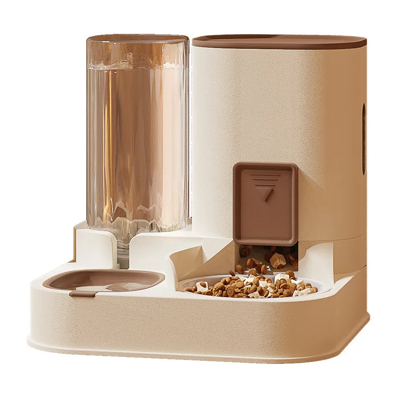 Large Capacity Automatic Cat Dispenser – Dry & Wet Separation Feeder
