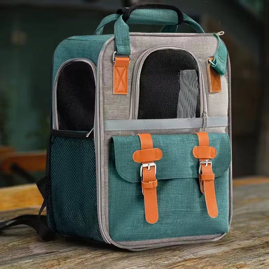 Ultimate Pet Backpack for Dogs and Cats - Spacious Travel Carrier Bag for Adventurous Pets