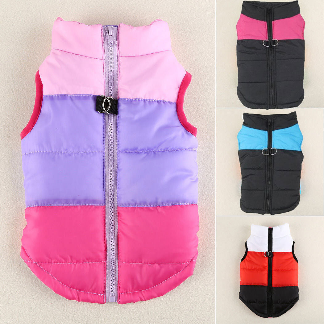 Waterproof Winter Dog Coat – Warm Outdoor Jacket Vest for Puppies & Small Dogs