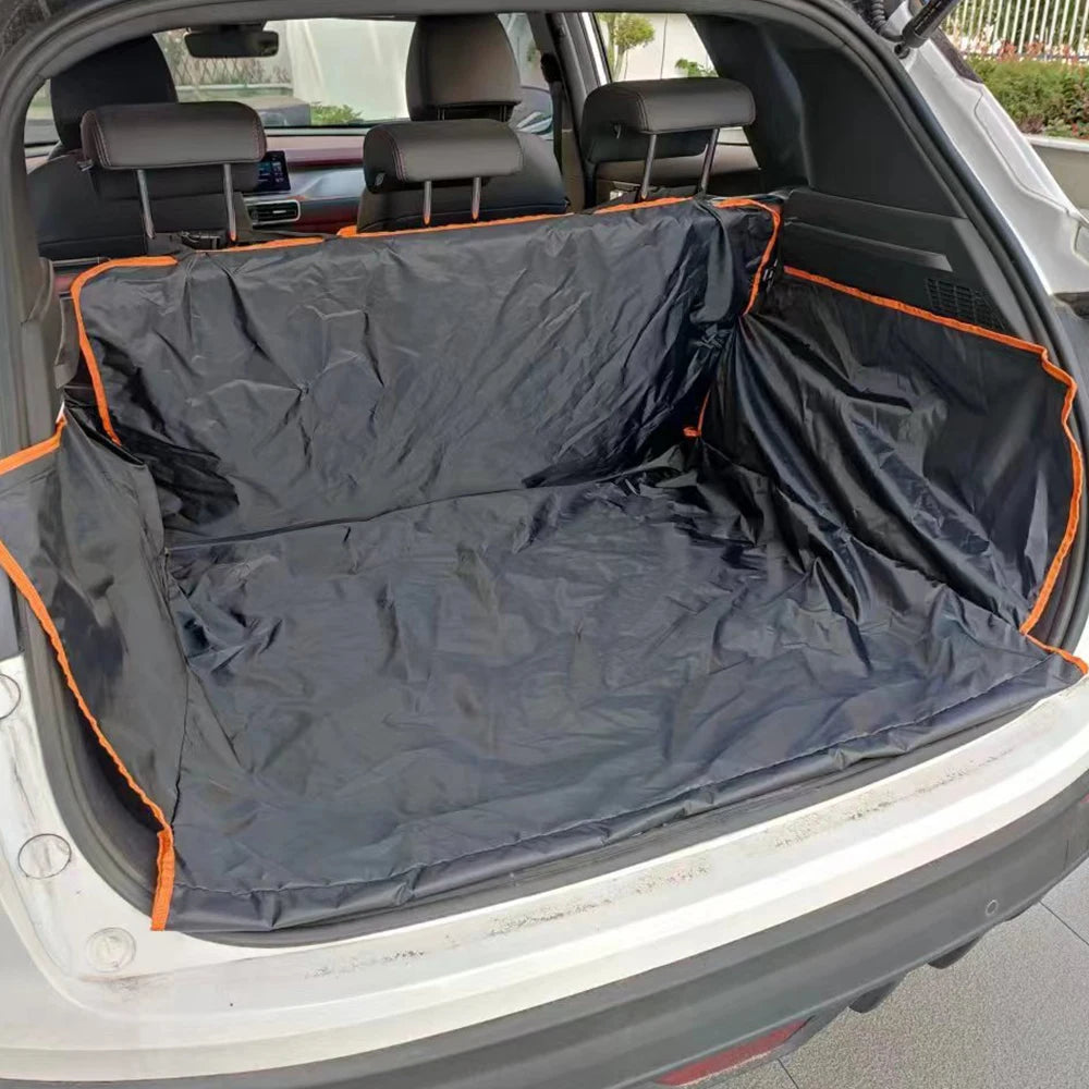 SUV Cargo Liner for Dogs, Waterproof Pet Cargo Cover Dog Seat Cover Mat for SUVs/Sedans/Vans