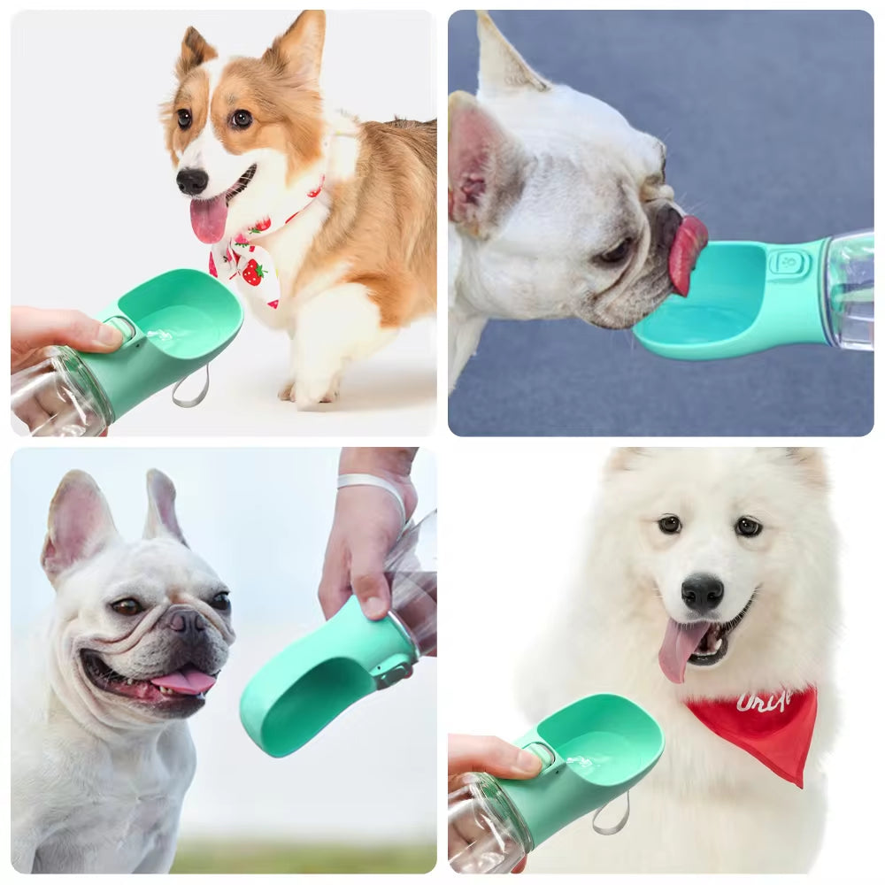 Portable Leakproof Water Bottle for Dogs & Cats