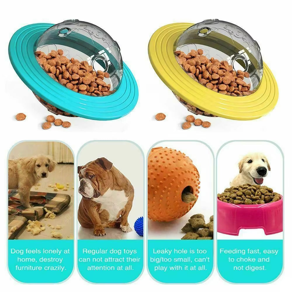 Interactive Tumbler Treat Ball – Puzzle Feeder Toy for Dogs & Cats