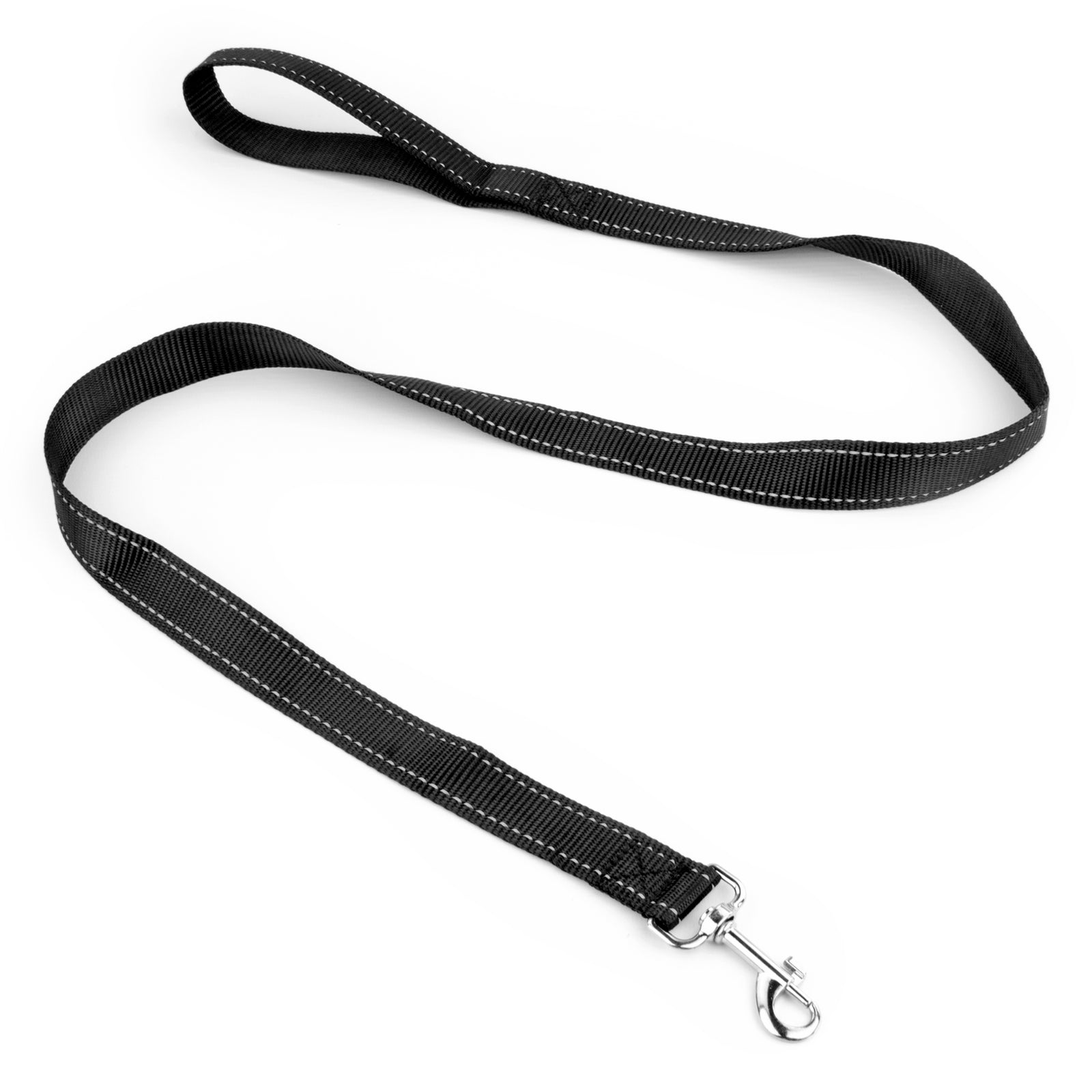 Reflective Dog Lead – 4FT (1.2M) Strong Nylon Training & Recall Leash