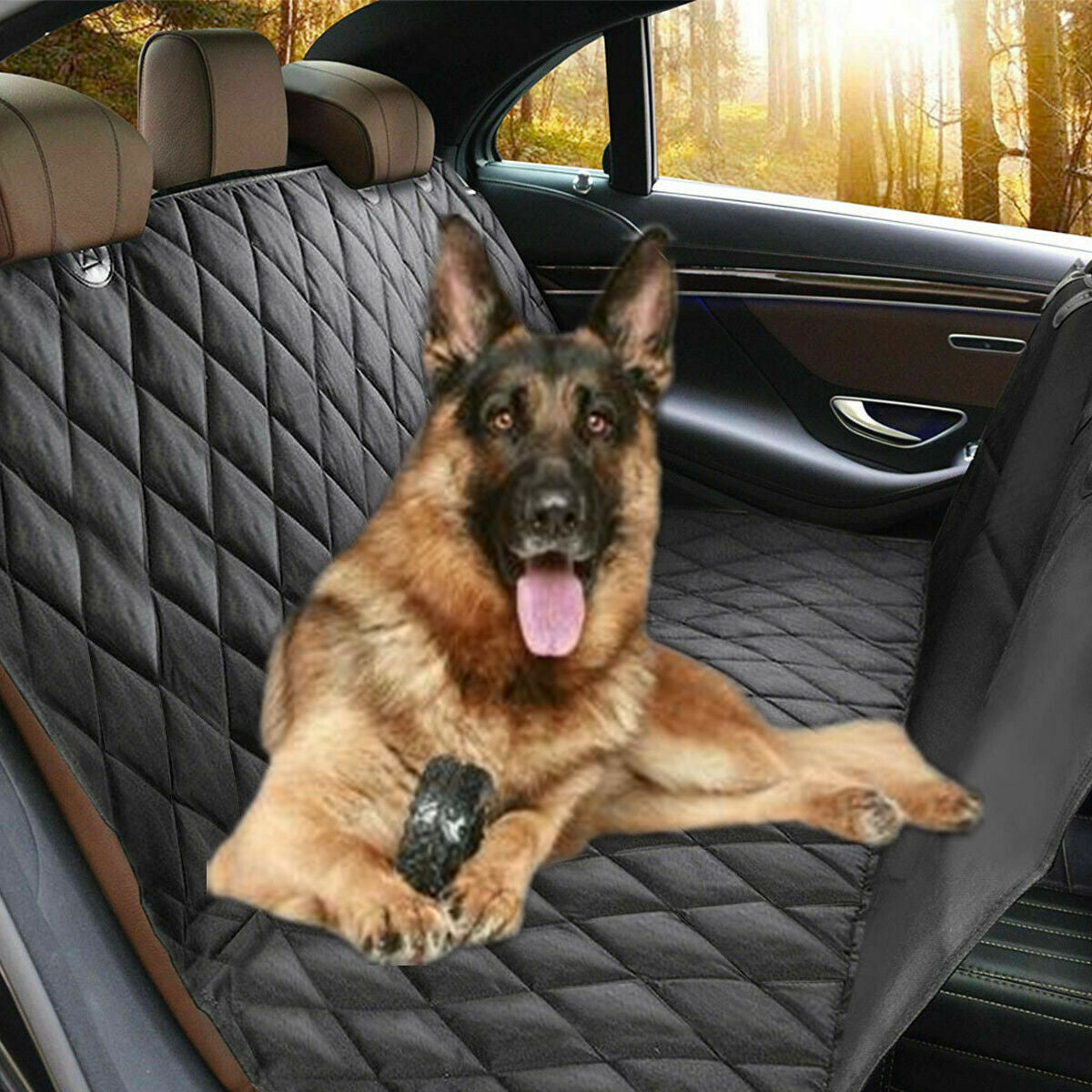 Waterproof Car Seat Cover – Hammock-Style Pet Protector