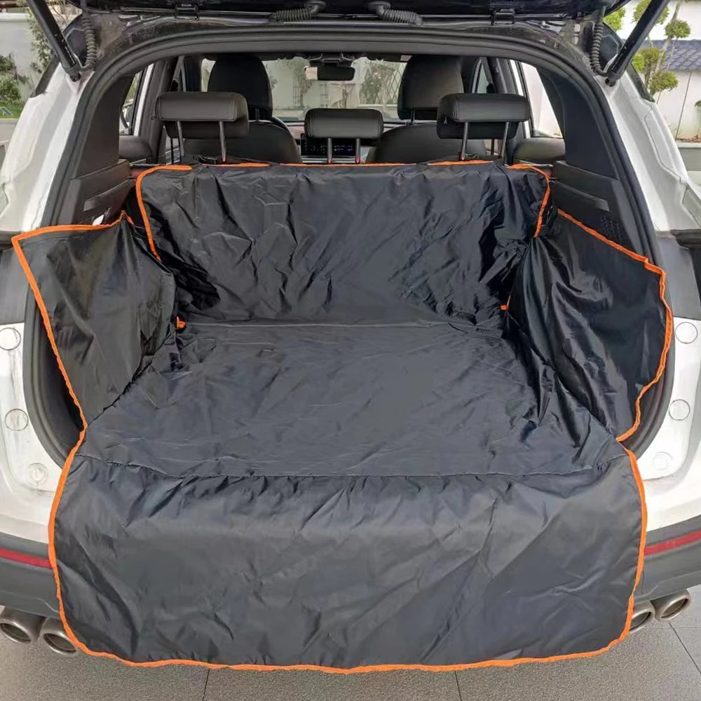 SUV Cargo Liner for Dogs, Waterproof Pet Cargo Cover Dog Seat Cover Mat for SUVs/Sedans/Vans