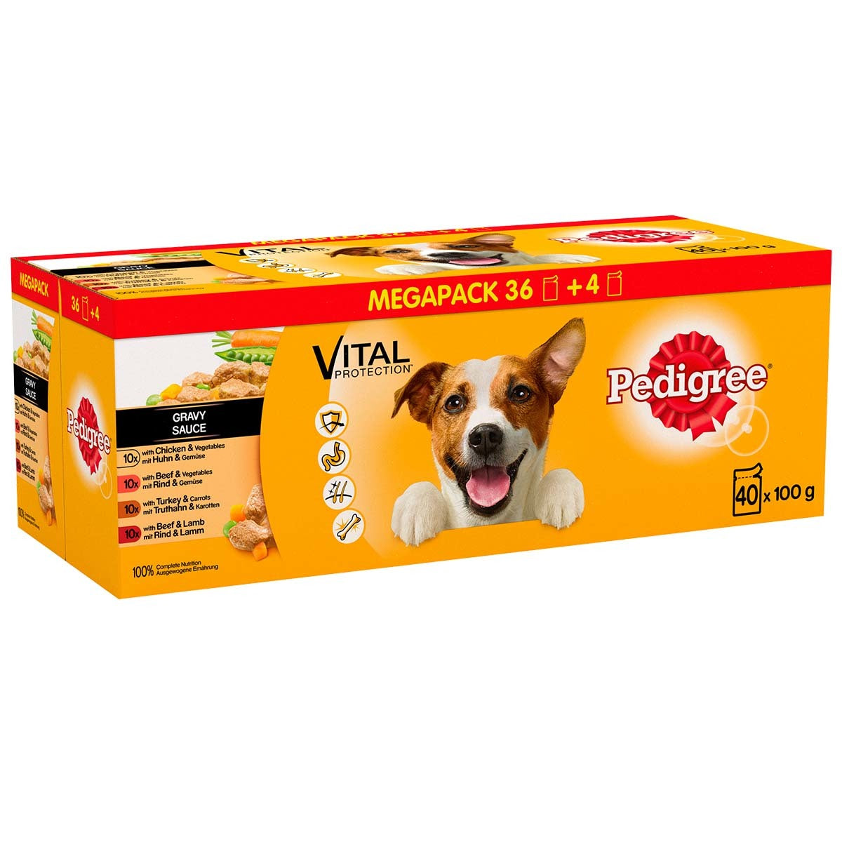 Pedigree Variety Pouches, 40 X 100G