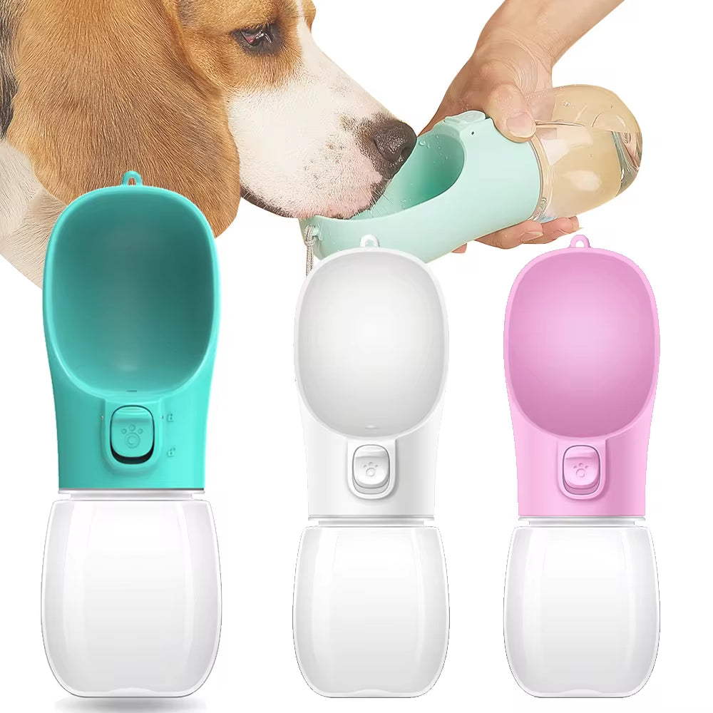 Portable Leakproof Water Bottle for Dogs & Cats